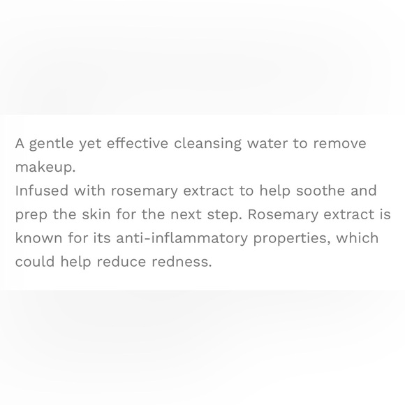 NEW ECLAT SKIN Micellar Water with Rosemary Extract Full Size 100 mL NIB - Picture 4 of 7